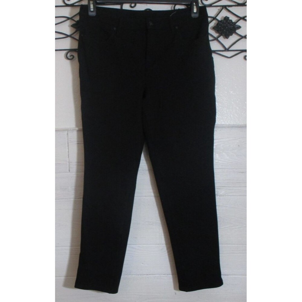 Chico's Women's Knit Pants Size 1 Black